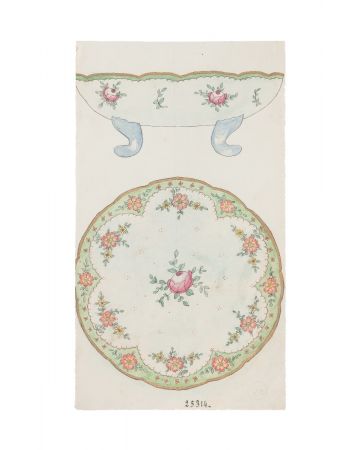 Backsplash in Porcelain by Anonymous - Artwork 