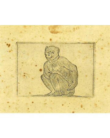 The monkey by Antonio Tempesta - Artwork 
