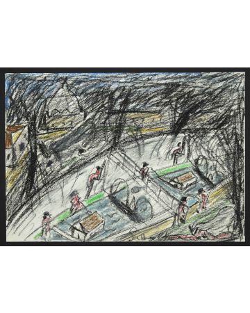 Bathers in the Tiber by Nazareno Gattamelata - Contemporary Artworks