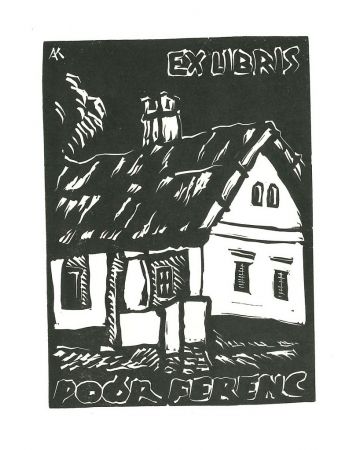 Ex Libris Poor Ferenc - Contemporary Artwork