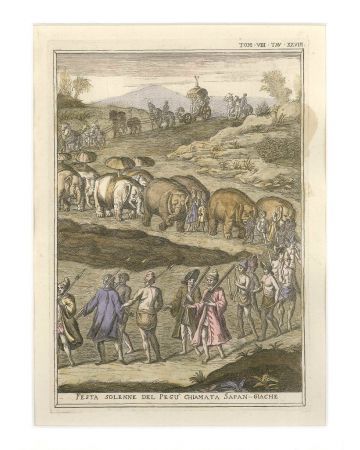 The Great Burmese Feast: Sapan Giache by Gianfrancesco Pivati - Old Master Artwork