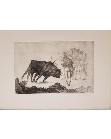 La Corrida by Riccardo Tommasi Ferroni - Modern Artwork
