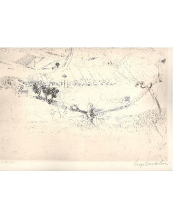 La strada d'ancona by Luigi Bartolini - Modern Artwork 