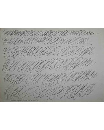 Cy Twombly Exhibition Galleria La Tartaruga 1968 
