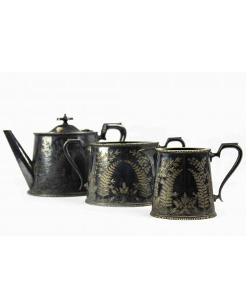 Vintage Sheffeld Tea Set - Decorative Object