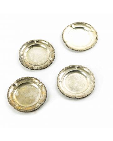 Set of Four Silverplate Placeholder - Decorative Objects