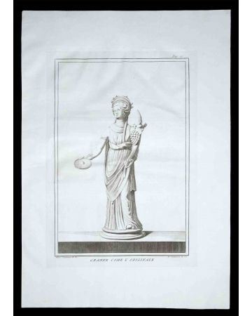 Pietro Campana - Ancient Roman Statue - Old Masters Art