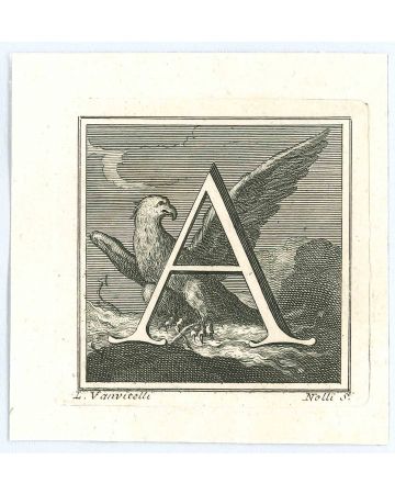 Antiquities of Herculaneum -  Alphabet  A