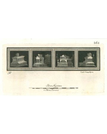 Ancient Roman Architectures - Carlo Oraty - Old Master's Artworks