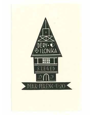 Ex Libris Déry Ilonka