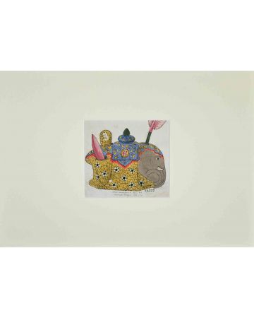 Anonymous - Porcelain Elephant - Modern Art