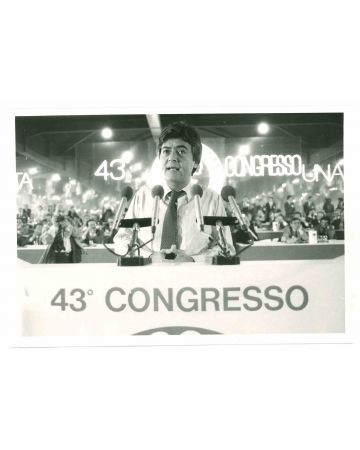 Claudio Martelli - Vintage Photograph