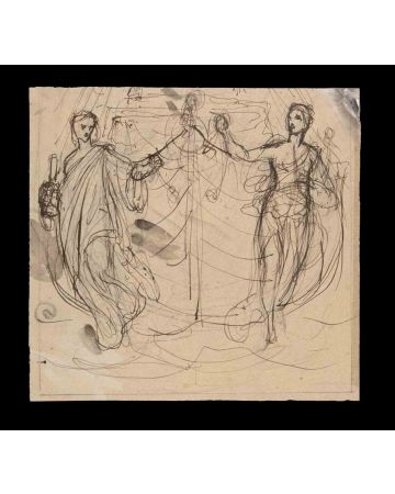 Two Dancing Figures