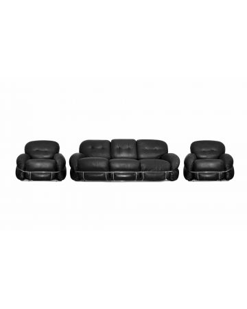 Vintage Sofa Set "Okay" by Adriano Piazzesi for Space Age
