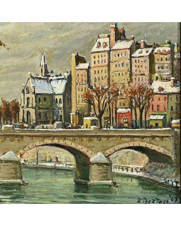 Paris Under the Snow