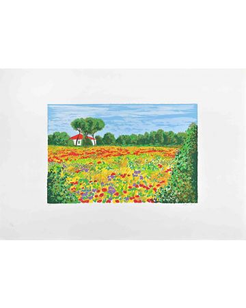 Meadow with Poppies