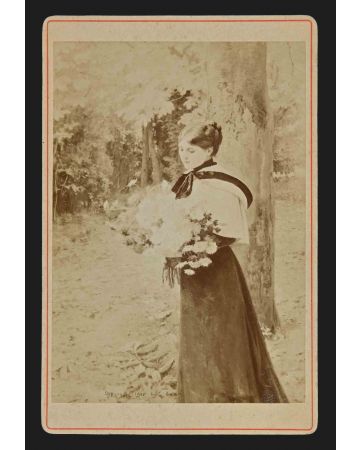 Portrait to M.me Dumas, Silver Salt b/w Print