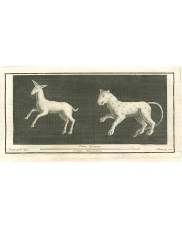 Animals Pompeian Fresco