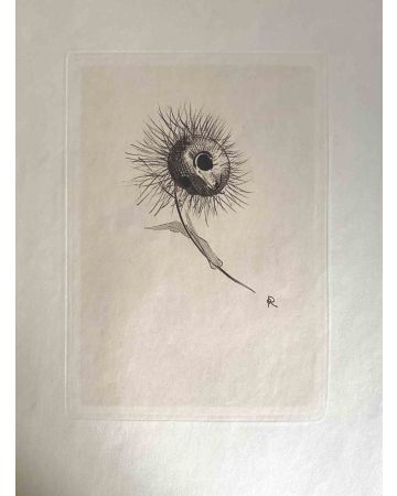 Illustration from the series "Les Fleurs du Mal" 
