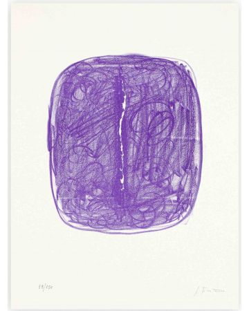 Space Concept (Concetto Spaziale) - Lucio Fontana - Contemporary Art