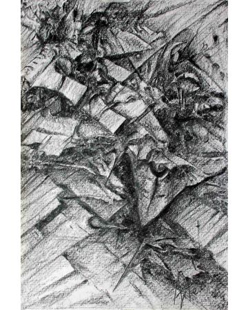 Surreal Landscape in Drawing 1