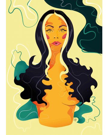 Sara Franzese - Delilah - Contemporary Artwork 