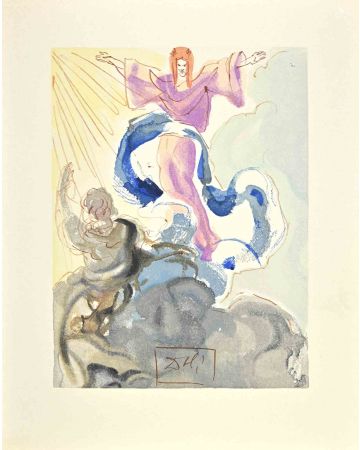 Salvador Dali' - The Song of the Wise Spirits - Contemporary Artwork 