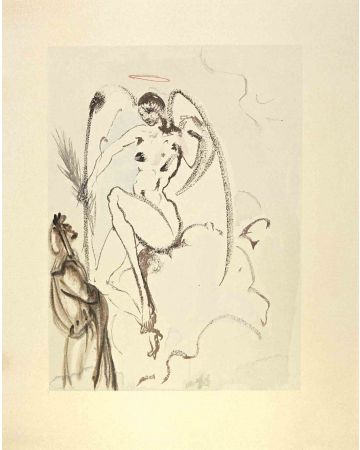 Salvador Dali' - The Archangel Gabriel - Contemporary Artwork 