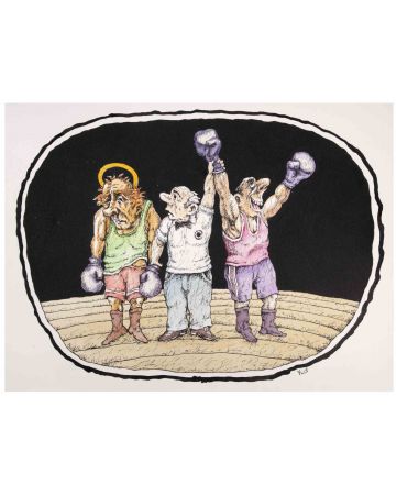 Yus - The Winner - Contemporary Atrwork 
