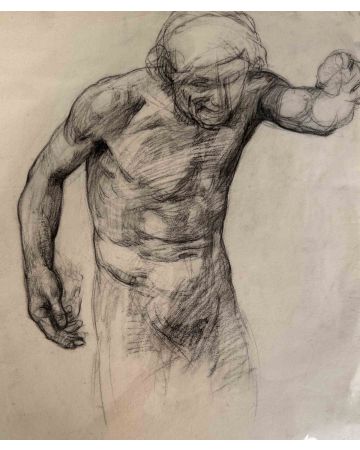 Anonymous - Body of Man - Modern Artwork 