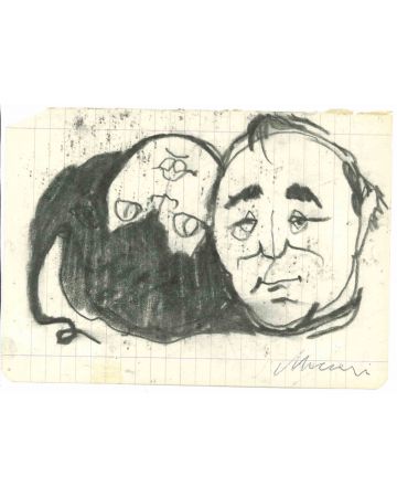 Mino Maccari - Portraits - Modern Artwork 