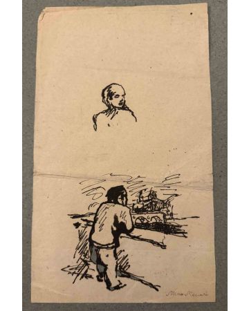 Mino Maccari – The Field – Modern Artwork 