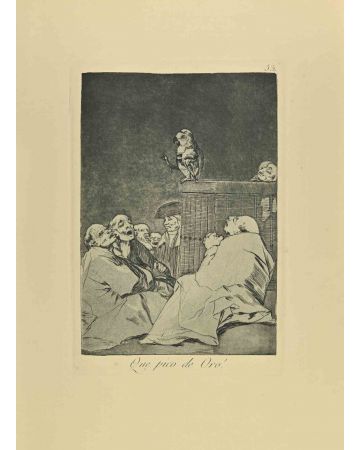 Francisco de Goya - Que pico de Oro! - Modern Artwork 