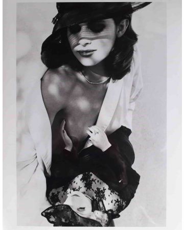 Helmut Newton -  Nastassia Kinski for Playboy - Vintage Photograph 