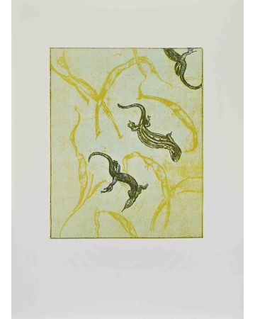 Max Ernst - Lizards - Contemporary Artwork 