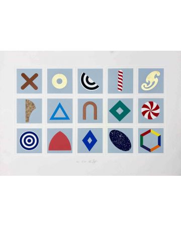 Lucio Del Pezzo – Untitled – Contemporary Artwork 