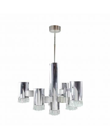 Angelo Gaetano Sciolari - "Modernist" Chandelier - Design Lighting 