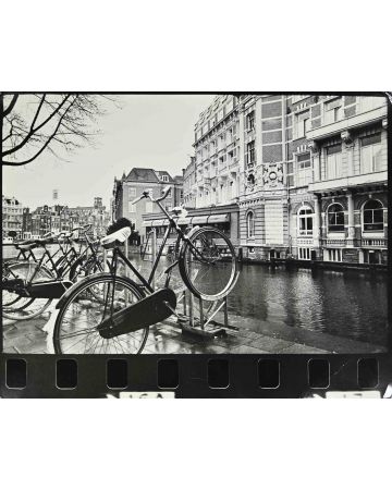 Anonymous - Bikes in Amsterdam - Vintage Photograph 