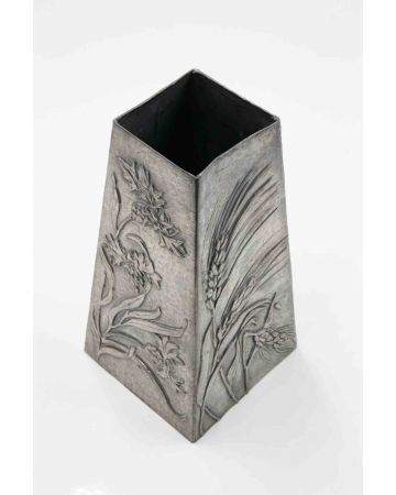 Art Nouveau Pewter Vase