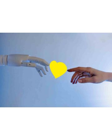 Dario Cusani - The Yellow Heart between Artificial and Real - Il Cuore Giallo tra Artificiale e Reale – Contemporary Artwork 