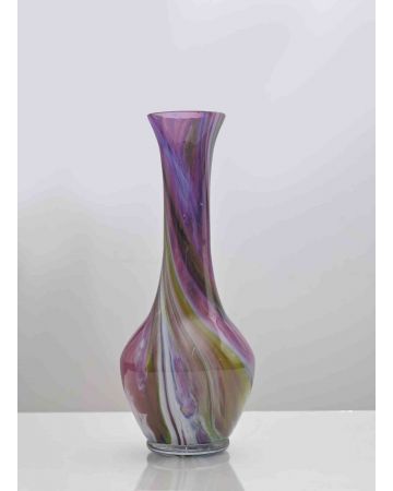 Anonymous – Vintage Glass Vase - Decorative Object 