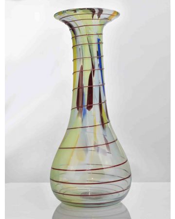 Anonymous - Vintage Glass Vase –  Decorative Object 