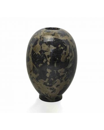 Anonymous - Vintage Marble Vase Egg Shaped – Decorative Object 