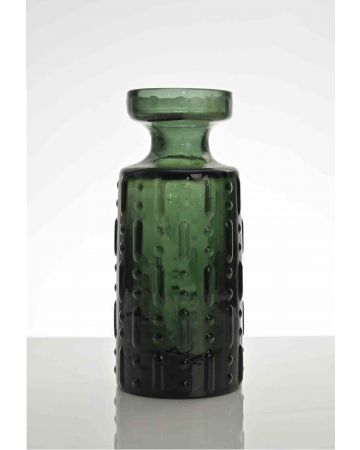 Anonymous - Vintage Green Glass Vase - Decorative Object 