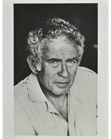 Norman Mailer by Nancy Crampton-  Vintage Photo  
