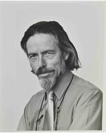 Portrait of Allen Watts  -  Vintage Photo  
