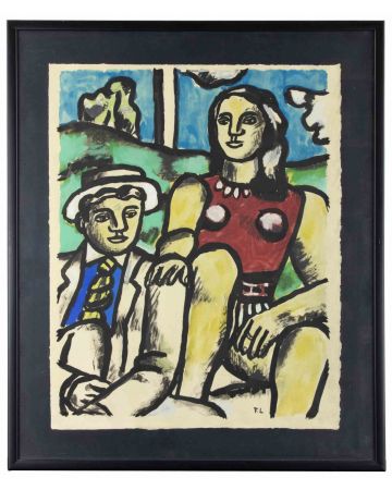 Fernand Leger - Les Amoureux – Contemporary Artwork 
