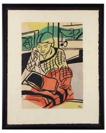 Fernand Leger - La Lecture – Contemporary Artwork 