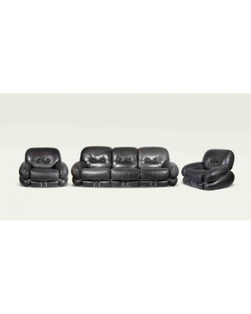 Vintage Sofa Set "Okay" by Adriano Piazzesi for Space Age