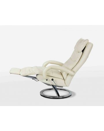 Unknown - Vintage White Leather Chaise Longue Mod. Cortina – Design Furniture 